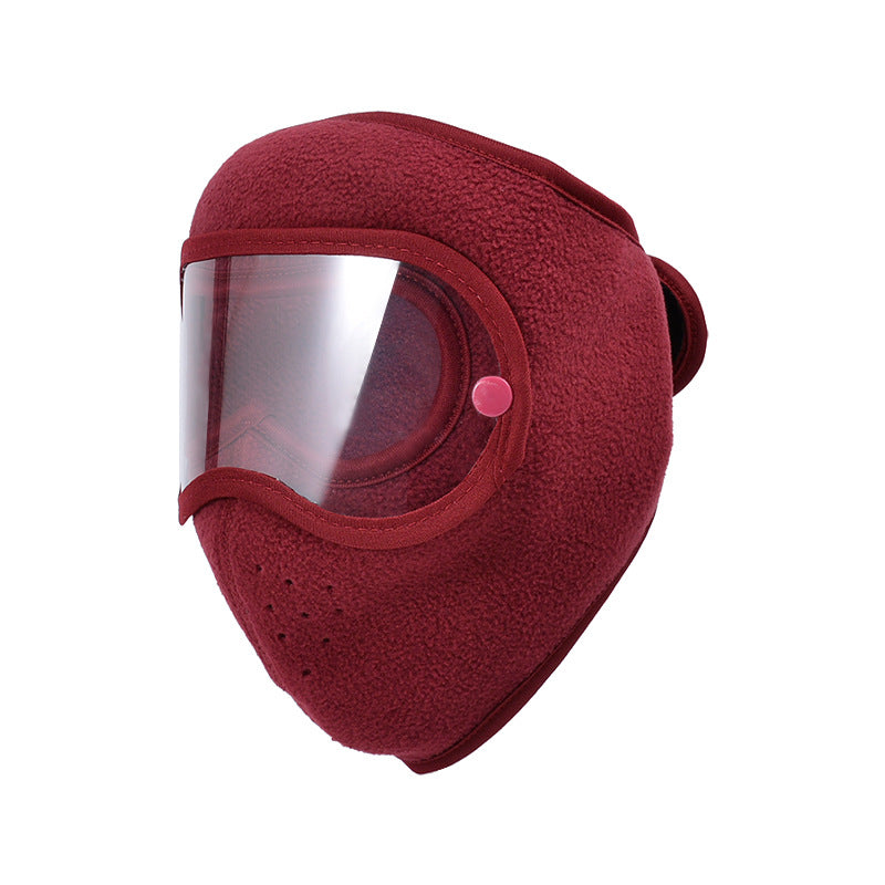 Windproof Fleece Full Face Shield - Image 12