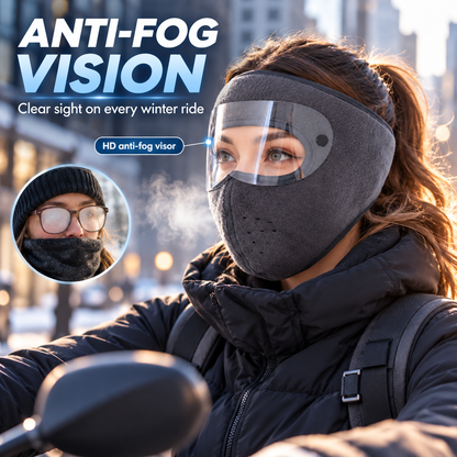 Windproof Fleece Full Face Shield - Image 4