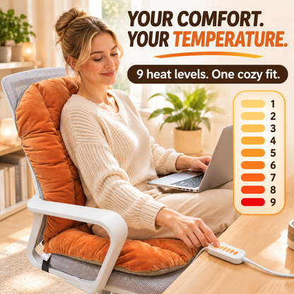 Plush Heated Chair Cushion - Image 3