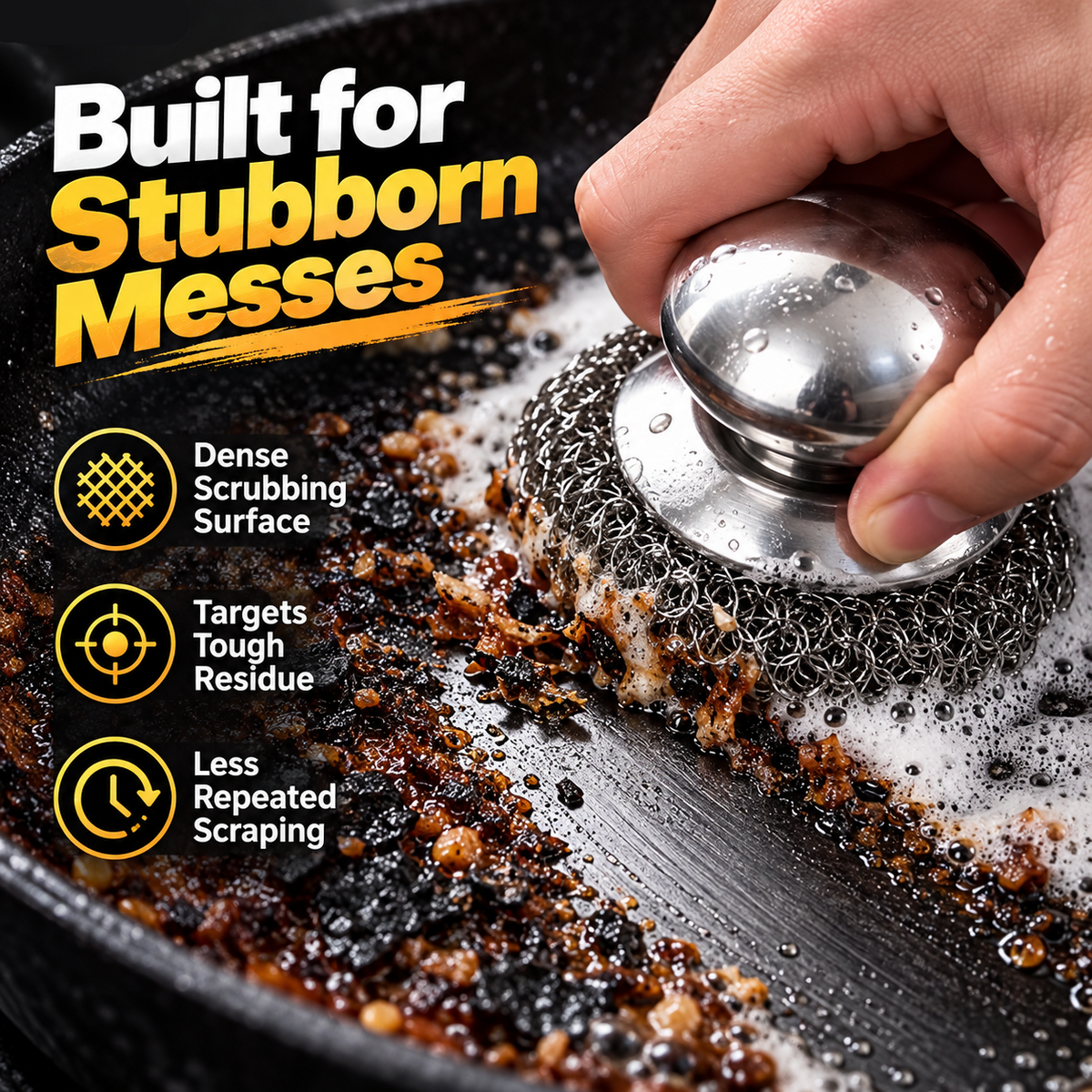 Cast Iron Scrubber - Image 5