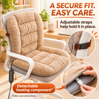 Plush Heated Chair Cushion - Image 6