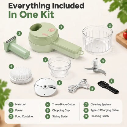 4-in-1 Food Chopper