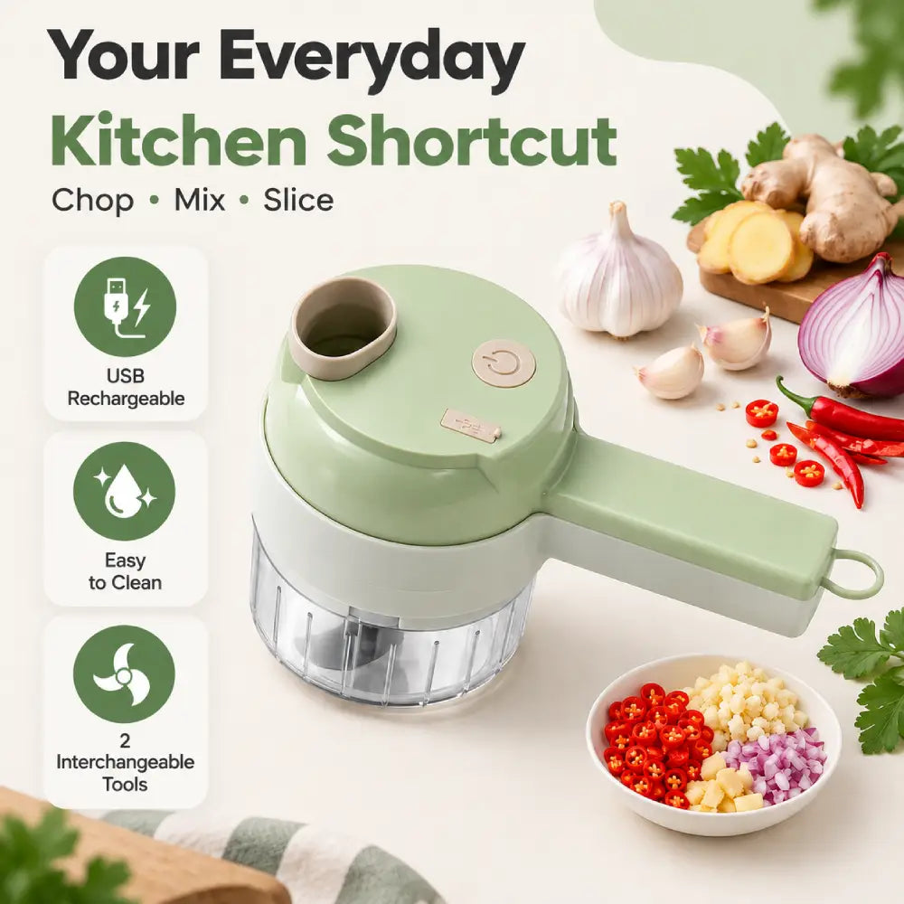 4-in-1 Food Chopper