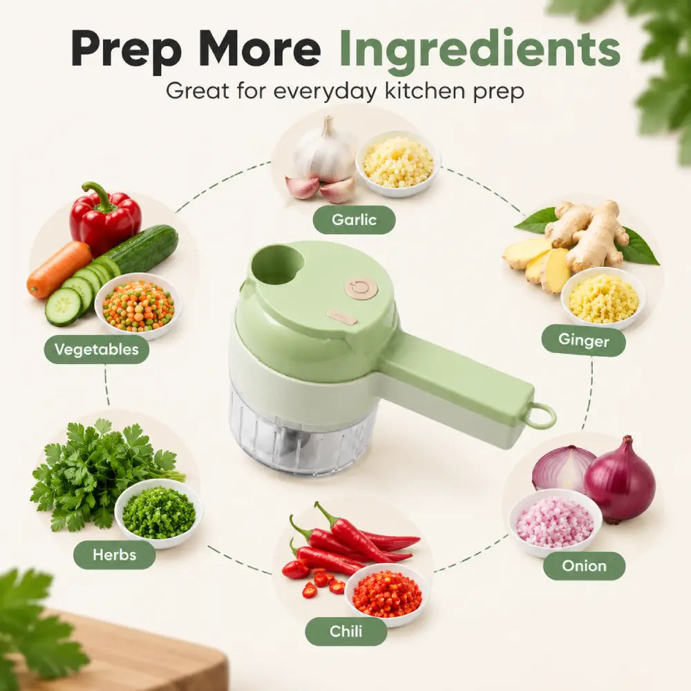4-in-1 Food Chopper